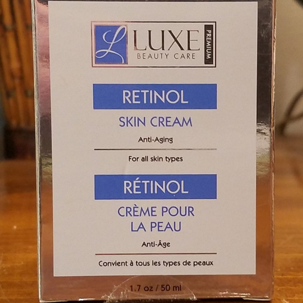 Luxe Retinol Anti-Aging Cream- Lot of 3 boxes